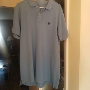 American Eagle Polo light blue XL Tall